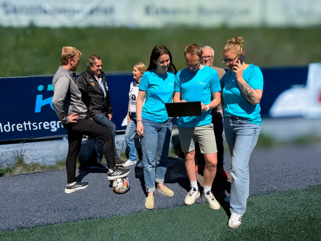 Idrettsregnskap en del av Skya Regnskap. Regnskap for idrett.